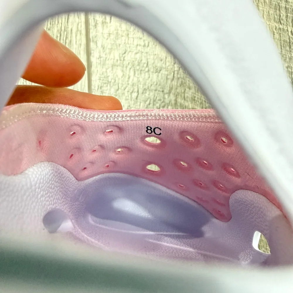 Nike Kids Pink Aqua Swoosh‎ Shoes